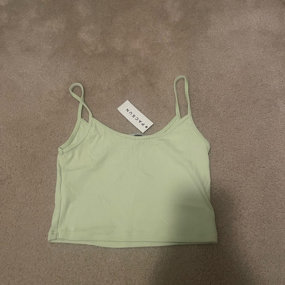sage green tank